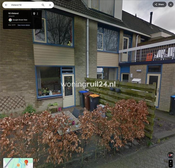 Woningruil - Vlieland 92 - 2 kamers en Utrecht, Huizen en Kamers, Woningruil, Utrecht