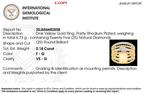 Ring - 18 karaat Geel goud, Gepolijst rhodium - 0.18ct. tw., Nieuw