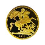 Verenigd Koninkrijk. Souverein (modern restrike) 1920