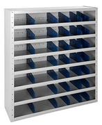 Vakkenkast grijs 108x100x30cm incl. 36 vakverdelers, Ophalen of Verzenden