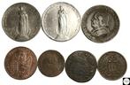 Vaticaan, Venetië, San Marino. Lot of 7 coins 1619-1935, Postzegels en Munten, Munten | Europa | Niet-Euromunten