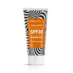 Zonnebrand lichaam cream SPF 30 met hennep en Monoï de, Sieraden, Tassen en Uiterlijk, Uiterlijk | Lichaamsverzorging, Nieuw