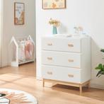Luiercommode Sarievn met verschoonunit 100x80x53 cm wit [en., Huis en Inrichting, Kasten | Dressoirs, Verzenden, Nieuw