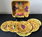 Sarreguemines - Tafelservies voor 6 - fruitschaal en borden, Antiek en Kunst