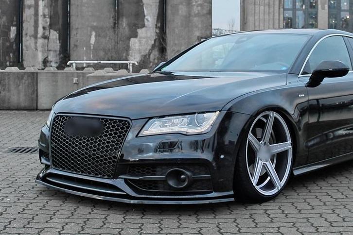 Front Splitter voor Audi A7 4G S line / S7, Auto diversen, Tuning en Styling, Ophalen of Verzenden