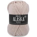 DROPS Alaska Uni Colour - 69 parelwit - Wol Garen, Hobby en Vrije tijd, Ophalen of Verzenden, Nieuw