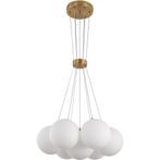 Hanglamp Jenna White Gold 7-Licht, Verzenden, Nieuw