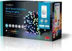 Nedis SmartLife-kerstverlichting - Koord - Wi-Fi - RGB - 168, Diversen, Kerst, Ophalen of Verzenden, Zo goed als nieuw