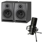 Devine RX-5A studio monitoren (set van 2) + Devine M-Mic PRO, Verzenden, Nieuw