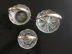 Schaal (3) - .835 zilver - Zilveren parelrandhengsel, Antiek en Kunst