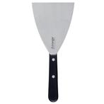 Triangle Bakspatel Extra Breed - 10 cm Lemmet - RVS - Zwa..., Ophalen of Verzenden, Nieuw