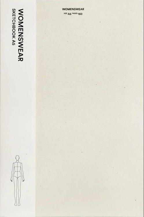 9789887710813 Fashionary Womenswear Sketchbook A5, Boeken, Studieboeken en Cursussen, Nieuw, Verzenden