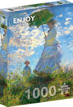 Claude Monet - Frau mit Sonnenschirm Puzzel (1000 stukjes) |, Hobby en Vrije tijd, Denksport en Puzzels, Nieuw, Verzenden