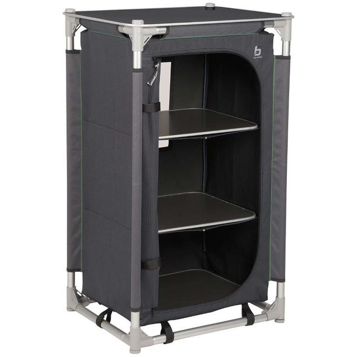 Bo-Camp Legkast laag Emerald 57x47x97 cm (Kampeer Kasten), Caravans en Kamperen, Kampeeraccessoires, Nieuw, Ophalen of Verzenden