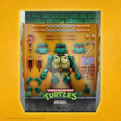 Teenage Mutant Ninja Turtles Ultimates Warrior Metalhead..., Verzamelen, Poppetjes en Figuurtjes, Zo goed als nieuw, Verzenden