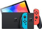 Nintendo Switch OLED Console - Blauw/Rood, Zo goed als nieuw, Verzenden