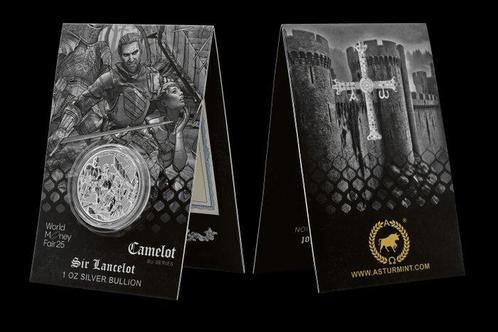 Niue. 2 Dollars 2024 Camelot-Sir Lancelot-World Money, Postzegels en Munten, Munten | Europa | Niet-Euromunten