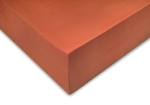 ZoHome Hoeslaken Satinado Copper Orange - 100% Katoen Satijn, Huis en Inrichting, Slaapkamer | Beddengoed