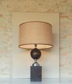 Philippe Barbier - Lamp - Chroom, Hout - **Zeldzaam model**