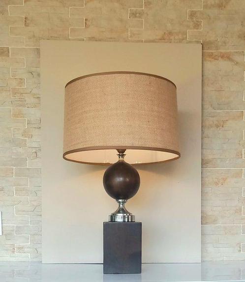 Philippe Barbier - Lamp - Chroom, Hout - **Zeldzaam model**, Antiek en Kunst, Curiosa en Brocante