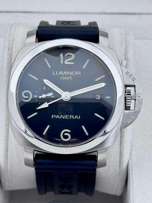 Panerai - Luminor 1950 3 Days GMT Automatic Limited Edition, Sieraden, Tassen en Uiterlijk, Horloges | Heren