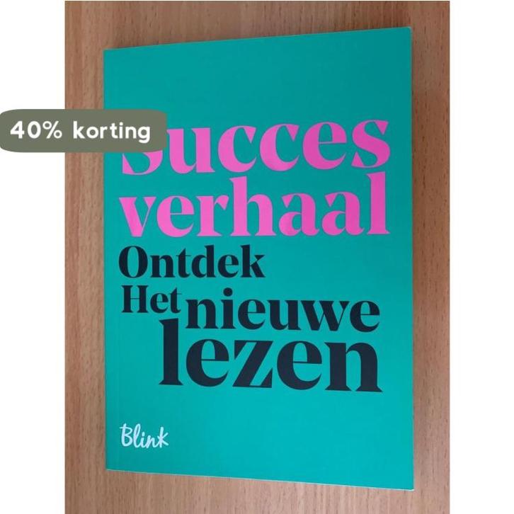Succesverhaal Ontdek Het nieuwe lezen 9789493141445, Boeken, Overige Boeken, Zo goed als nieuw, Verzenden
