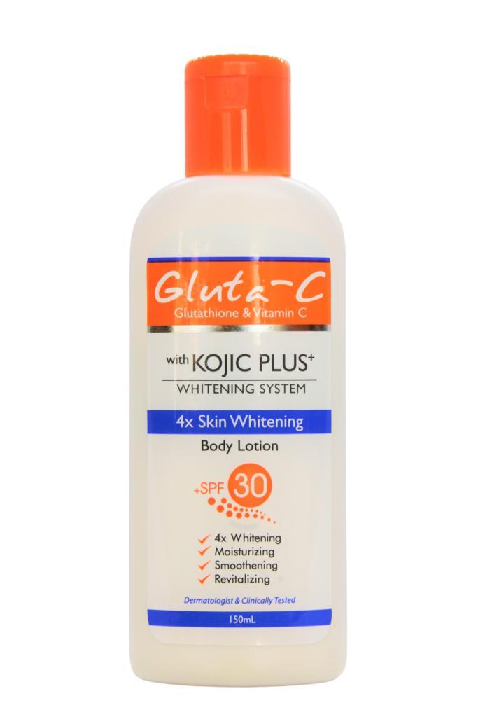 Gluta-C 4x skin lightening Bodylotion SPF30 150ml, Sieraden, Tassen en Uiterlijk, Beautycases, Ophalen of Verzenden