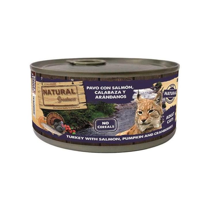 Natural Greatness Cat Turkey / Salmon / Pumkin /, Dieren en Toebehoren, Dierenvoeding, Verzenden