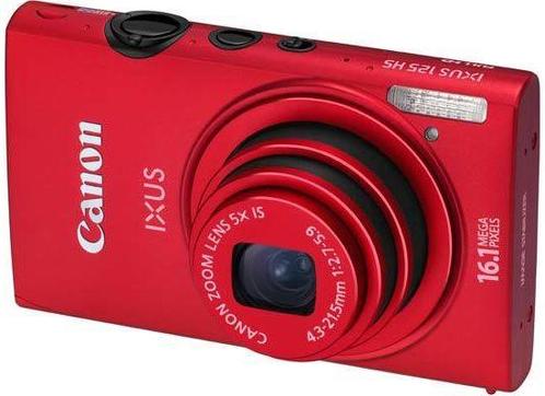 Canon IXUS 125 HS Digitale Compact Camera - Rood (In doos), Audio, Tv en Foto, Fotocamera's Digitaal, Zo goed als nieuw, Verzenden