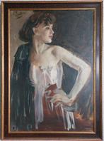 Johann von Stein (1896-1965) - Zelfverzekerde jonge vrouw