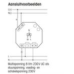 Eltako EUD61NPN-UC Inbouw led dimmer, Doe-het-zelf en Verbouw, Elektra en Kabels, Ophalen of Verzenden, Nieuw