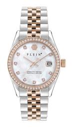 Philipp Plein Date Superlative PWYAA0223 dameshorloge 34 mm, Sieraden, Tassen en Uiterlijk, Horloges | Dames, Overige merken, Staal