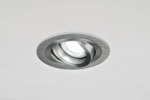 Rietveld Inbouwspots - Aluminium - Aluminium, Huis en Inrichting, Lampen | Hanglampen, Verzenden
