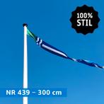 NR 439: Wimpel Zeeland 100% stil-300cm (zonder stokje (met, Nieuw