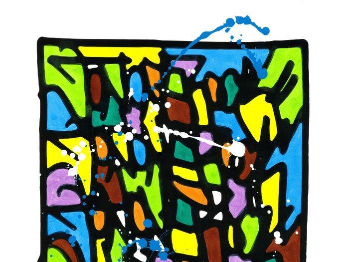 Jonone (1963) - Composition (HPM), 2018, Antiek en Kunst, Kunst | Designobjecten