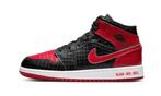 Air Jordan 1 Mid Bred Text - maat 39 (Sneakers, Schoenen), Kleding | Dames, Schoenen, Verzenden, Nieuw, Sneakers of Gympen