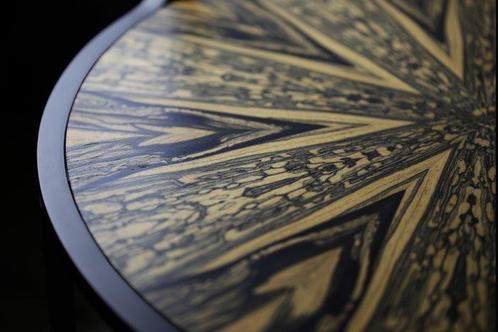 Clémence Birot - Wandtafel - witte ebbenhout - De Console -, Antiek en Kunst, Kunst | Designobjecten