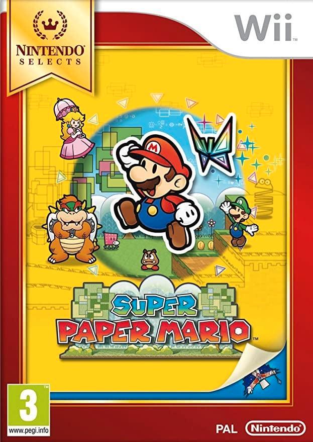 Wii Super Paper Mario, Spelcomputers en Games, Games | Nintendo Wii, Zo goed als nieuw, Verzenden
