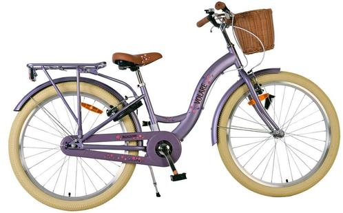 Volare Blossom Kinderfiets - Meisjes - 24 inch - Paars -, Fietsen en Brommers, Fietsen | Meisjes, 24 inch, Nieuw, Verzenden