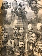 Cham, Darjou, Draner, Gilbert Randon, Valère Morland, Hadol,