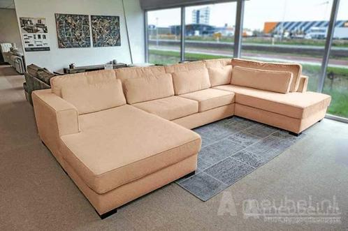 U-Bank Arnhem - u-banken - Creme, Huis en Inrichting, Banken | Sofa's en Chaises Longues, Nieuw, Stof