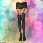 Panty met jarretel print, Verzenden, Nieuw