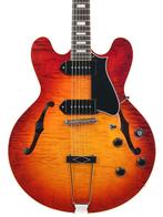 Heritage H530 Custom Shop Core Collection Dark Cherry Sun..., Ophalen of Verzenden, Gebruikt, Hollow body