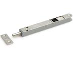 Nagelkantschuif afgerond 100x14x11mm staal vernikkeld, Doe-het-zelf en Verbouw, Hang- en Sluitwerk, Verzenden, Nieuw