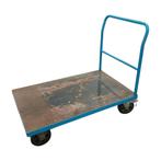 Transportwagen 80x125x110, blauw, gebruikt, Ophalen of Verzenden, Overige typen, Emtrade NL