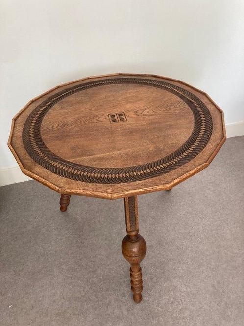 Flap aan de wand - Tafel - Eik - Arts and Craft, Antiek en Kunst, Antiek | Overige Antiek