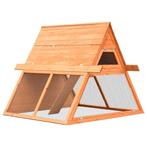 vidaXL Konijnenhok 152x128x108 cm massief grenen- en, Verzenden, Nieuw