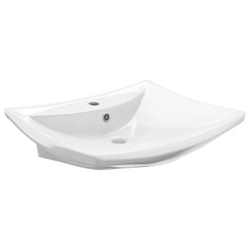 Witte Wastafel 60x44 | Retourdeal | Perfect voor Toilet |... beschikbaar voor biedingen