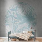Profhome 383061-GU Fotobehang kinderbehang mat blauw grijs, Huis en Inrichting, Stoffering | Behang, Verzenden