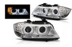 Xenon koplampen Angel Eyes LED DRL geschikt voor BMW E90/E91, Auto-onderdelen, Verzenden, Nieuw, BMW